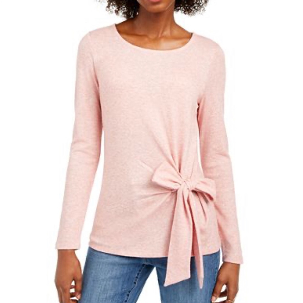 Brand new I.N.C side tie top